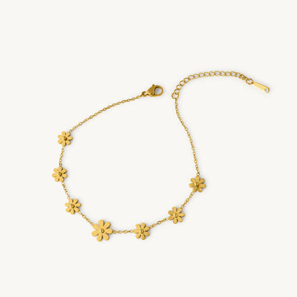 Palmonas Floral Finesse Anklet