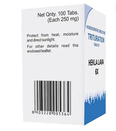 Bakson's Homoeopathy Hekla Lava Trituration Tablet