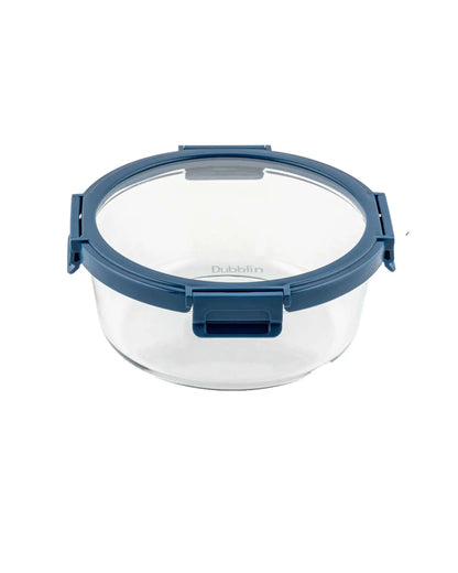 Dubblin Keep In Glass Round Glass Container 1300 ml