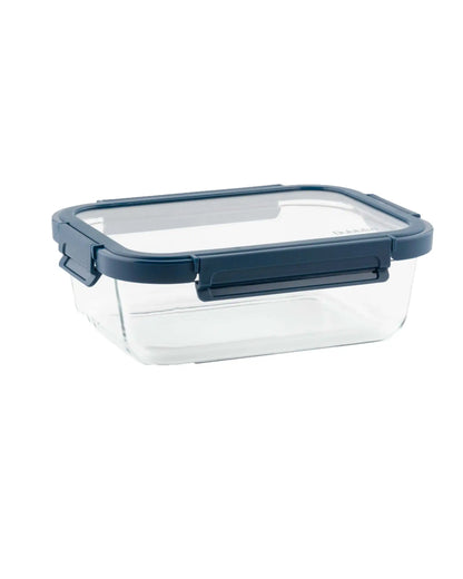 Dubblin Keep In Glass Rectangle Glass Container 1500 ml