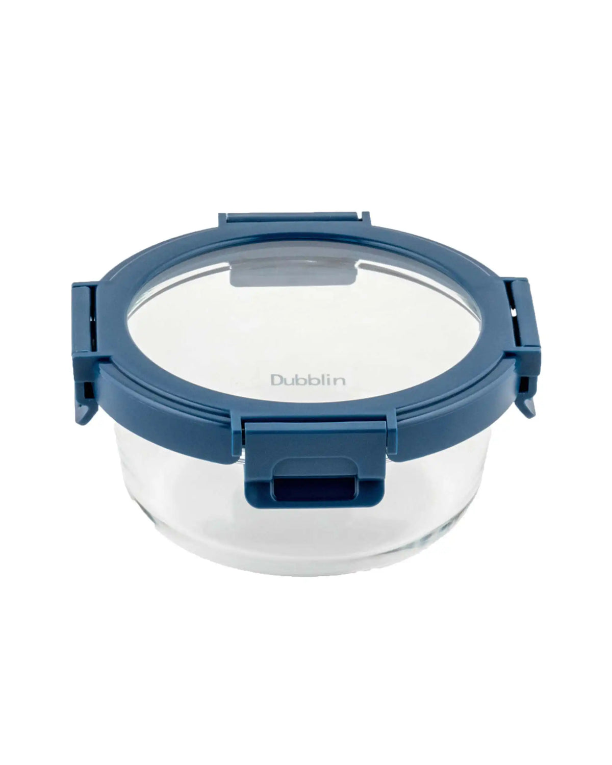 Dubblin Keep In Glass Round Glass Container 390 ml