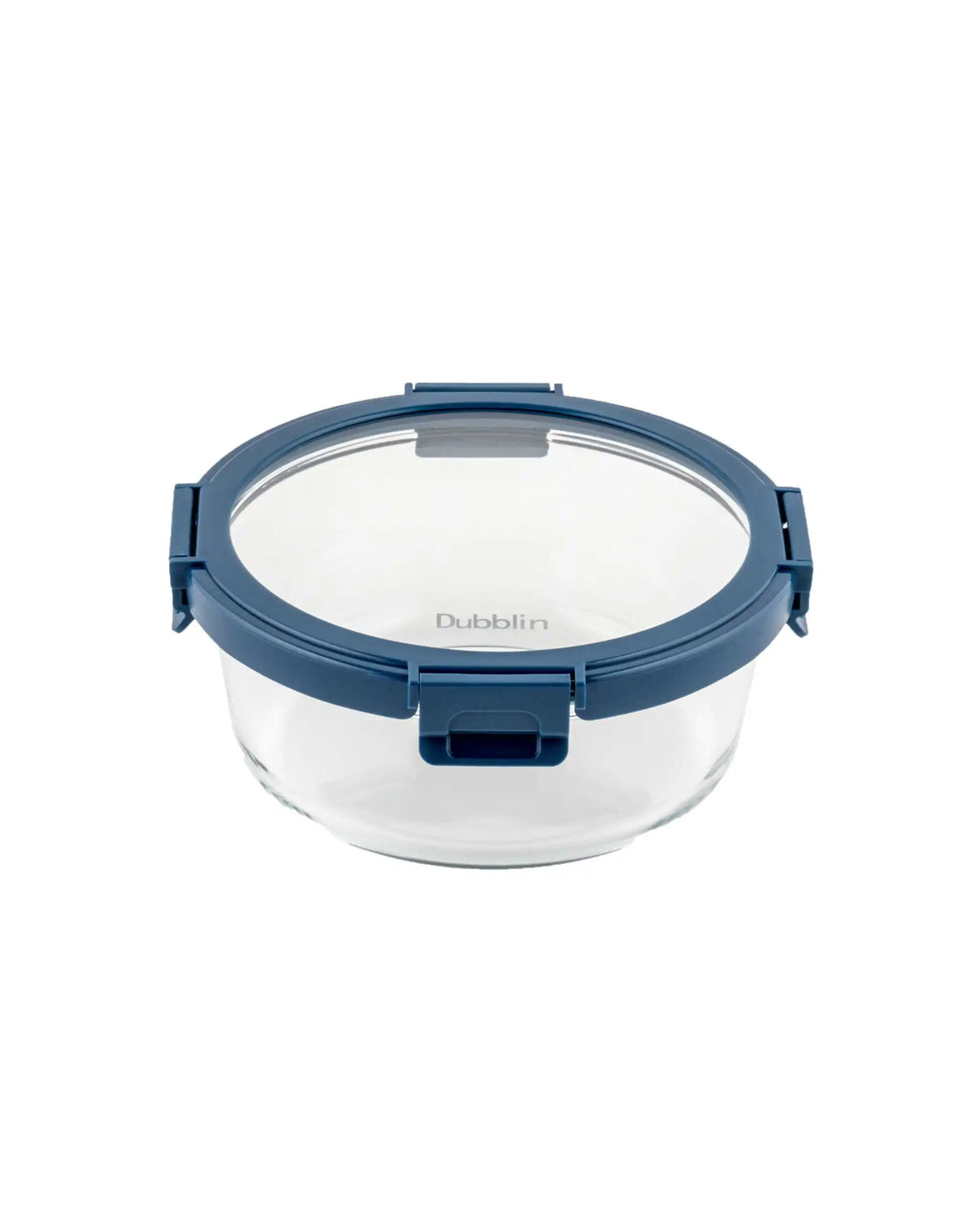 Dubblin Keep In Glass Round Glass Container 970 ml