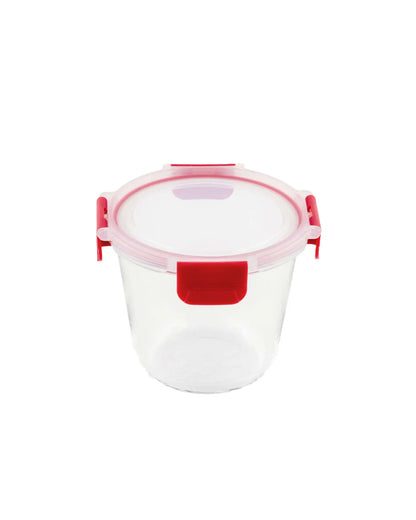 Dubblin Lock Me Up Deep Round Glass Container 700 ml