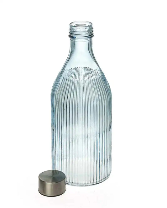 Dubblin Drizzle Glass Water Bottle 1000 ml