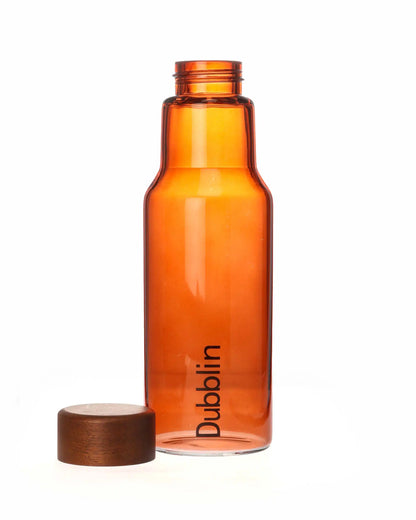 Dubblin Cola Glass Water Bottle 550 ml