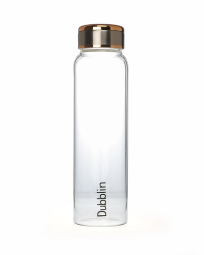 Dubblin Mist Glass Water Bottle