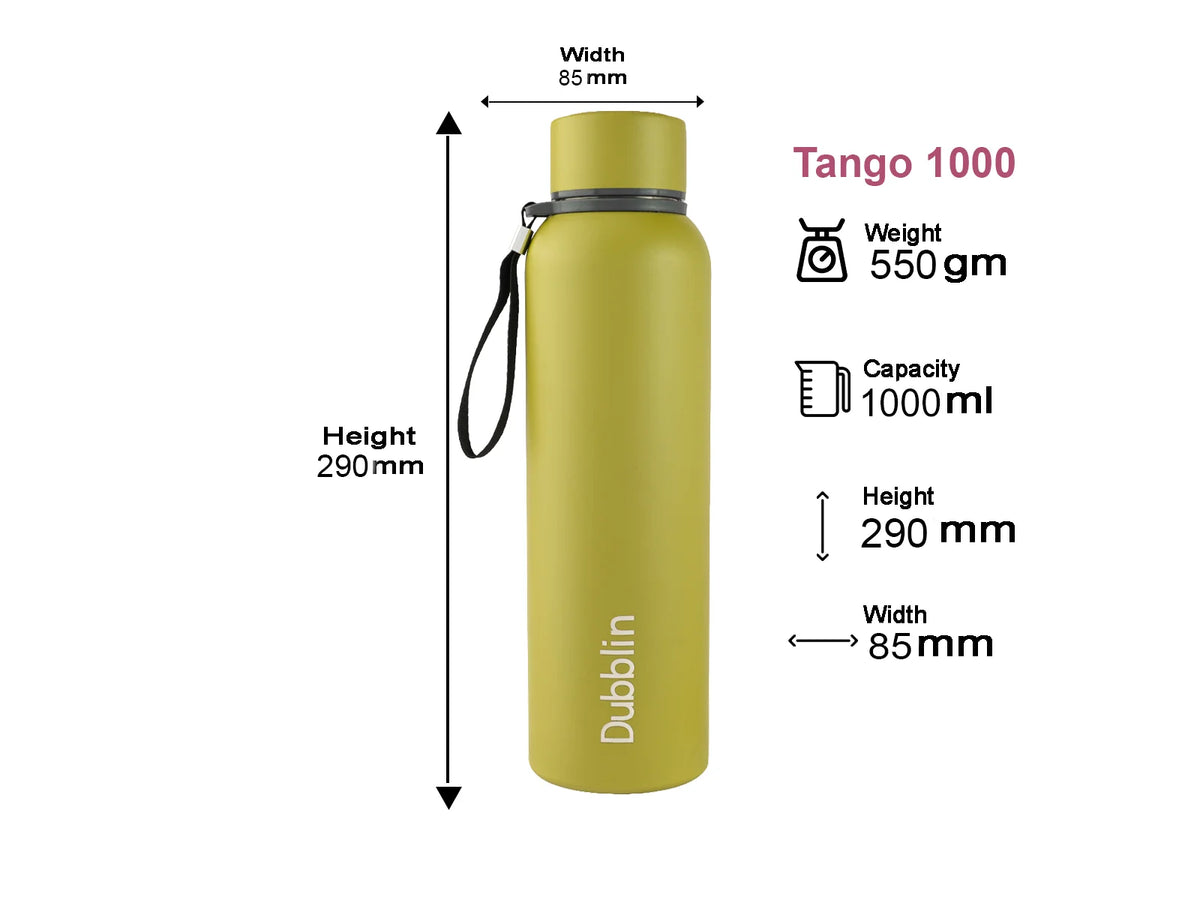 Dubblin Tango Stainless Steel Vacuum Insulated Bottle