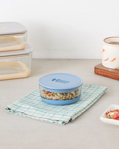 Dubblin Posh Borosilicate Glass Baking Dish with Lid