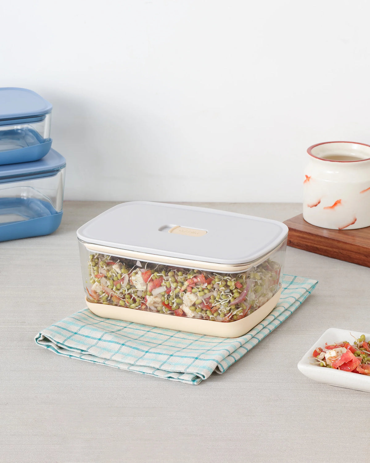 Dubblin Posh Borosilicate Glass Baking Dish with Lid