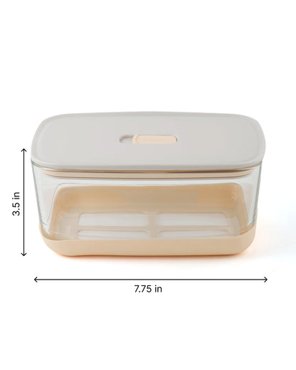 Dubblin Posh Borosilicate Glass Baking Dish with Lid