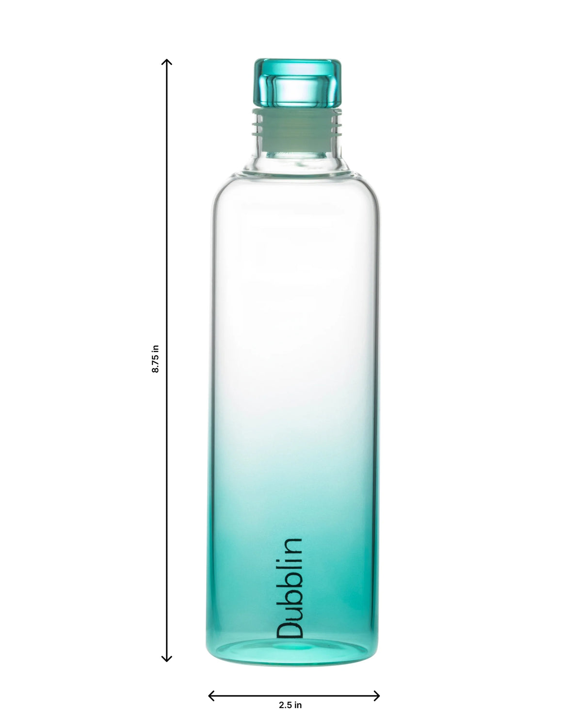 Dubblin Pure Glass Water Bottle 800 ml