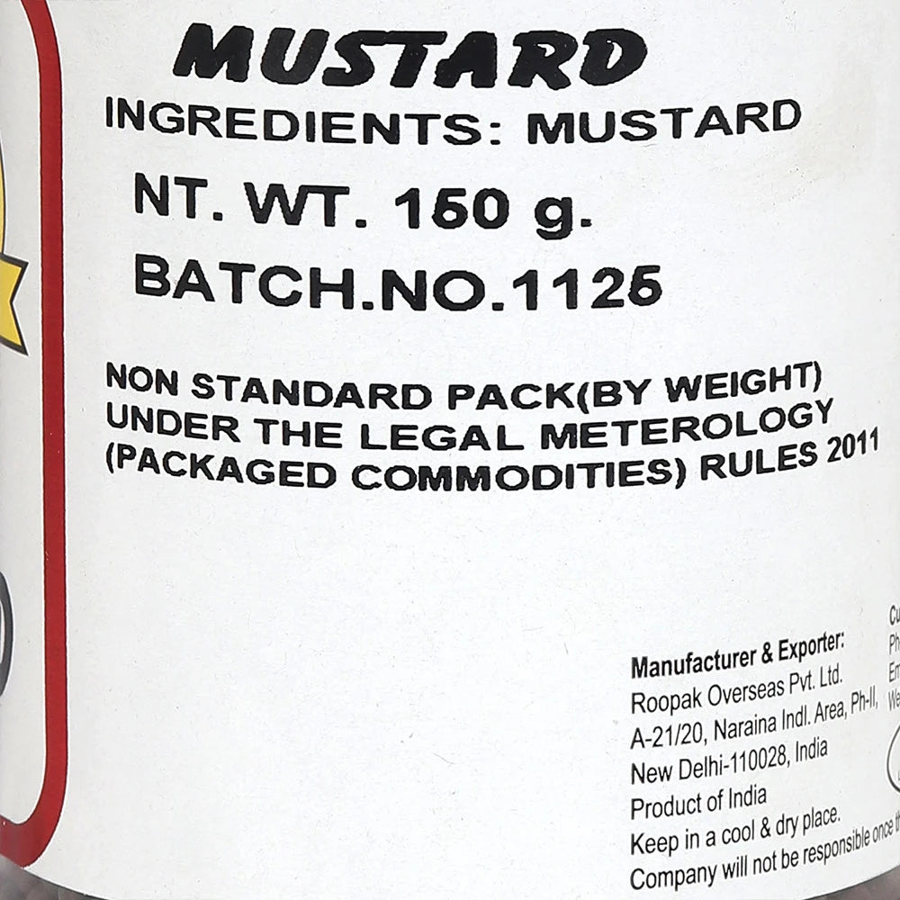 Roopak Mustard Seeds