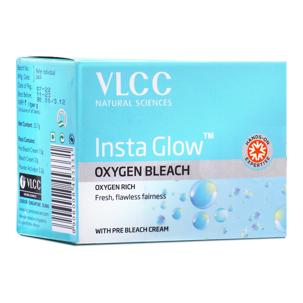 VLCC Insta Glow Oxygen Bleach 