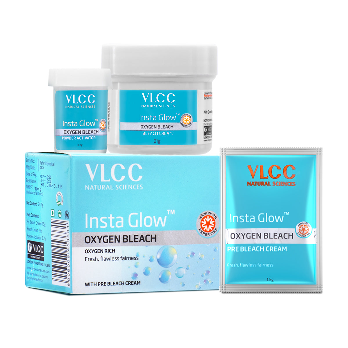 VLCC Insta Glow Oxygen Bleach 