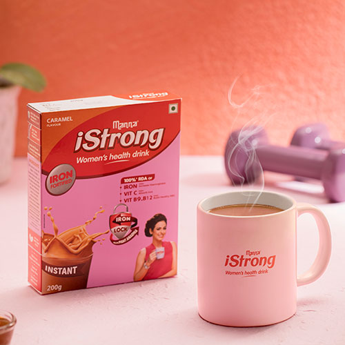 Manna Foods iStrong Women's Nutrition Drink Caramel