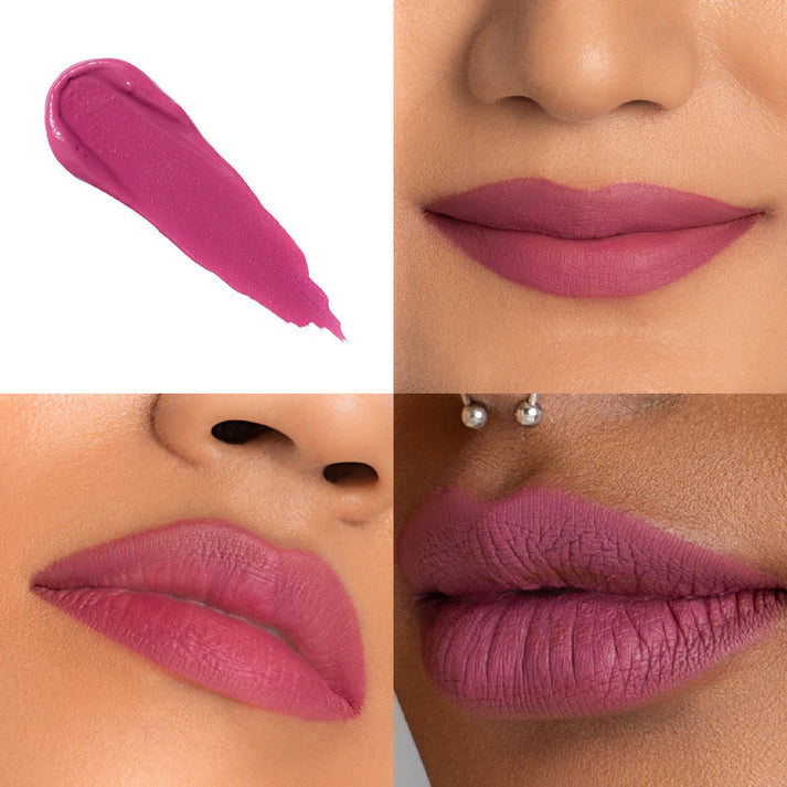 LoveChild Jamun Cooler | Mamma mia! Lush|Matte Lip Crème Plum | Intense Hydration