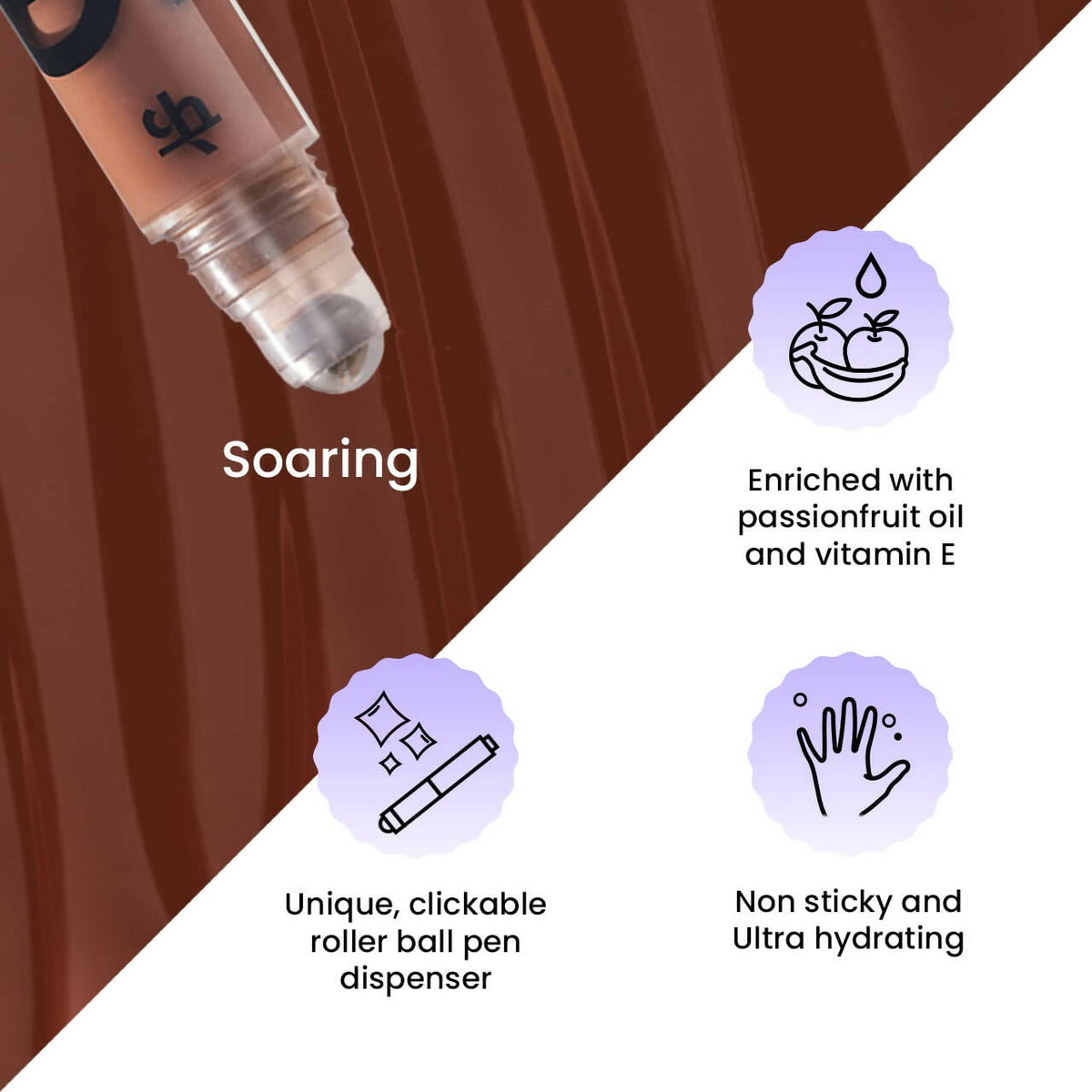 FAE Beauty Soaring Nude Brown Lip Gloss 6 gm
