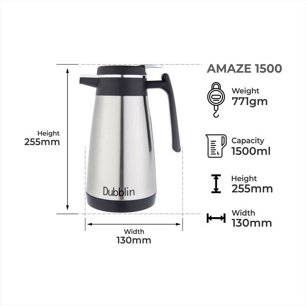 Dubblin Amaze Stainless Steel Kettle