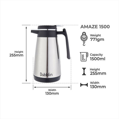 Dubblin Amaze Stainless Steel Kettle