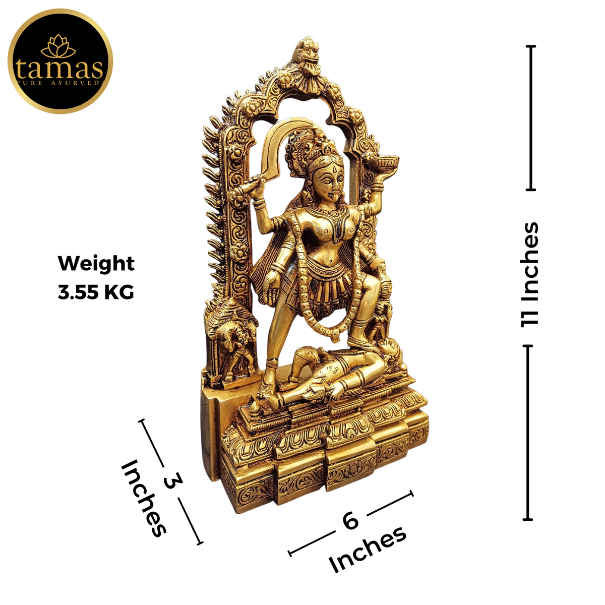 Tamas Brass Kaali Maa Statue - PUSHMYCART