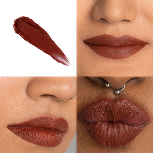 LoveChild Kapi Martini | Mamma mia! Lush|  Matte Lip Crème Brown | Intense Hydration