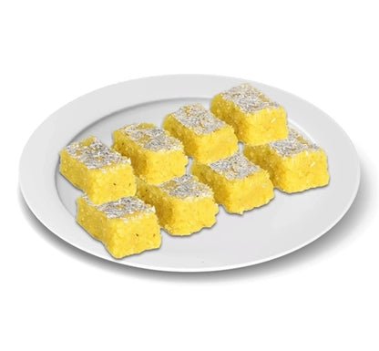 Agra Sweets Coconut Burfi - PUSHMYCART