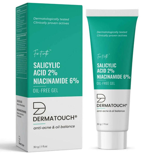 Dermatouch Salicylic Acid 2% & Niacinamide 6% Oil-Free Gel 30 gm