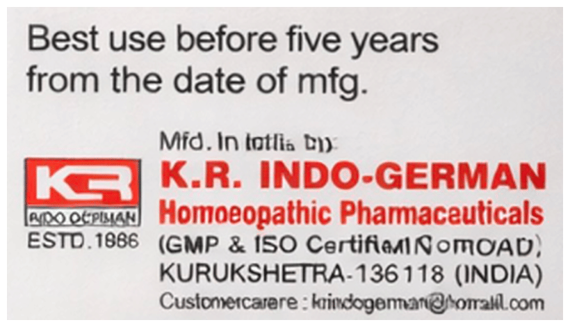 Krigs 188 Homeopathic Hair Drops 30 ml