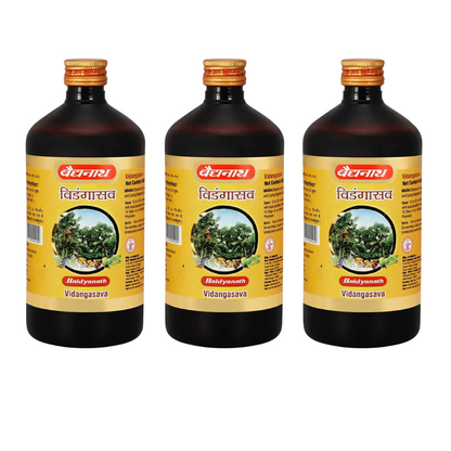 Baidyanath Vidangasava 450ml - PUSHMYCART