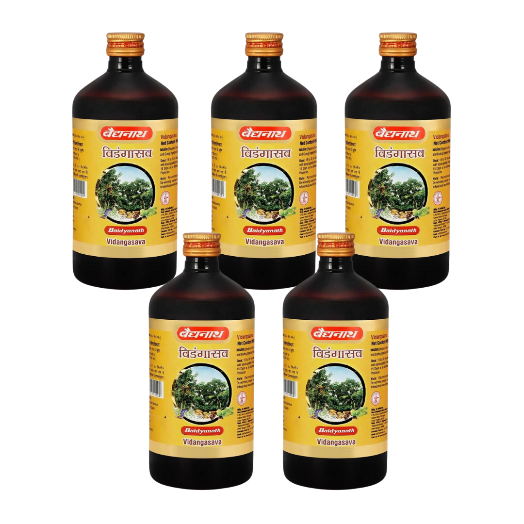 Baidyanath Vidangasava 450ml - PUSHMYCART
