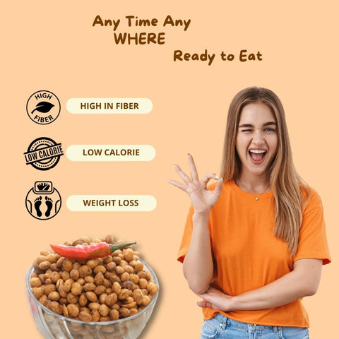 Healthy Master Soya Nut Hot and Spicy - PUSHMYCART