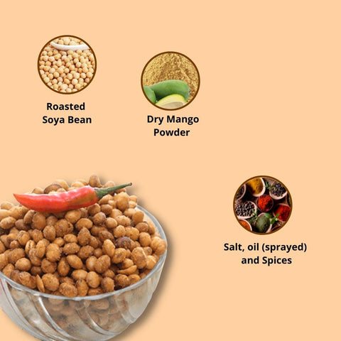 Healthy Master Soya Nut Hot and Spicy - PUSHMYCART