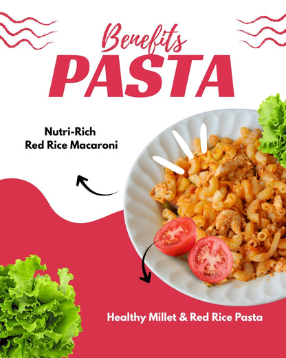 Millet Mania Red Rice Pasta