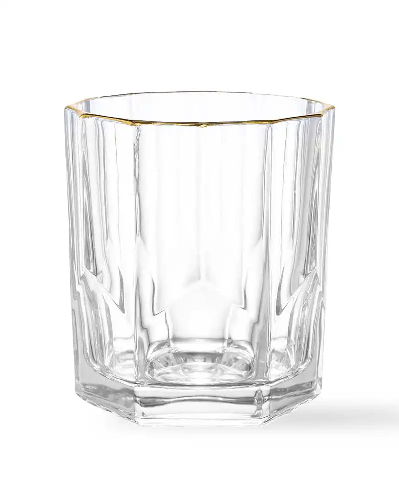 Dubblin Ritz Gold Whiskey Glass Set 325 ml