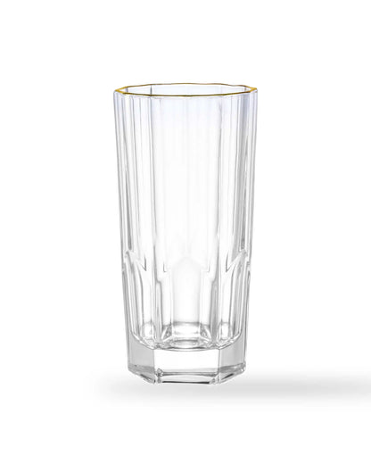 Dubblin Ritz Gold Mocktail Glass Set 330 ml
