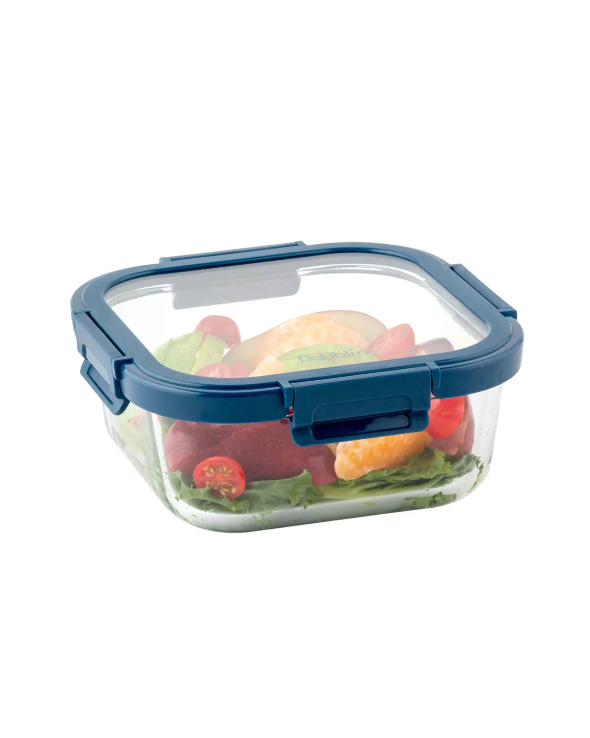 Dubblin Keep In Glass Square Glass Container 1100 ml