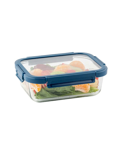 Dubblin Keep In Glass Rectangle Glass Container 1500 ml