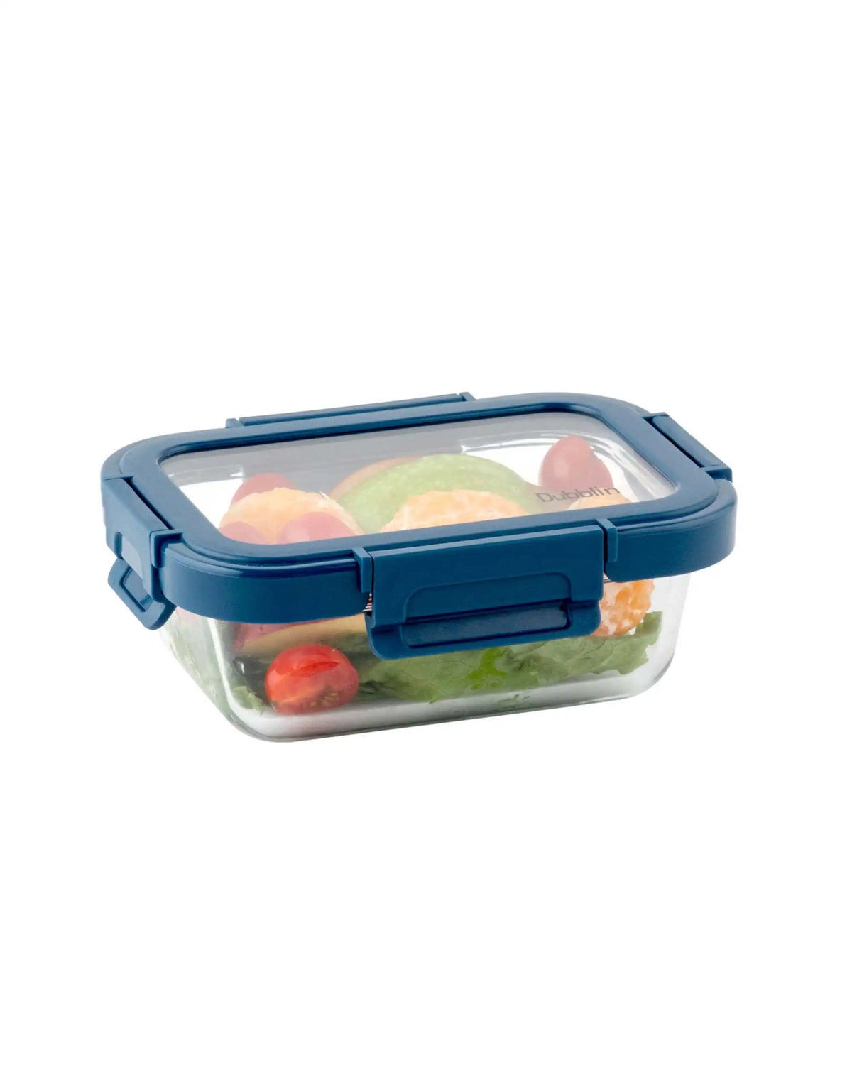 Dubblin Keep In Glass Rectangle Glass Container 370 ml