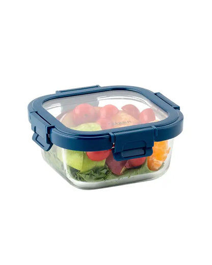 Dubblin Keep In Glass Square Glass Container 530 ml