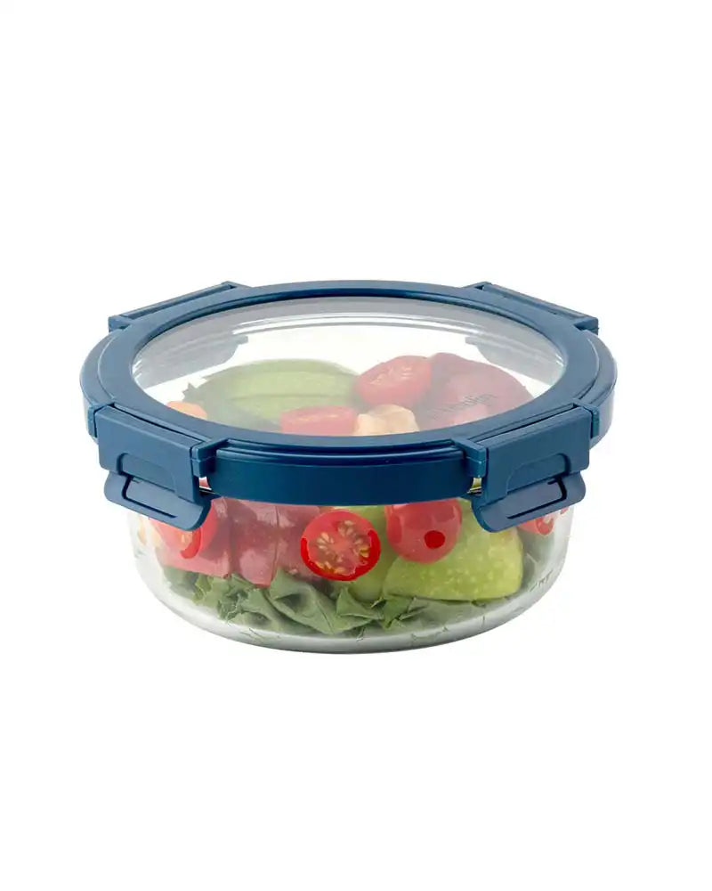 Dubblin Keep In Glass Round Glass Container 640 ml