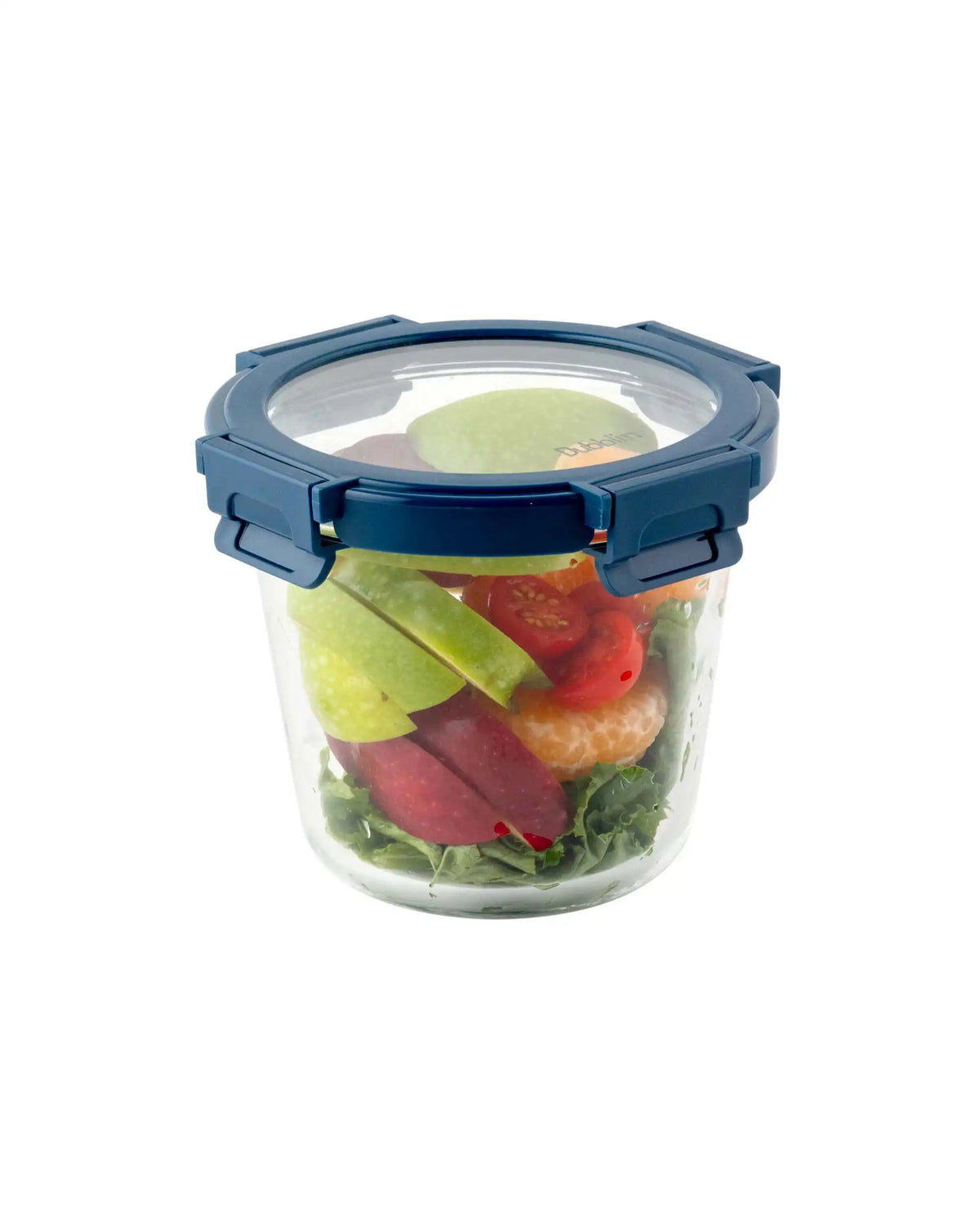 Dubblin Keep In Glass Deep Round Glass Container 700 ml
