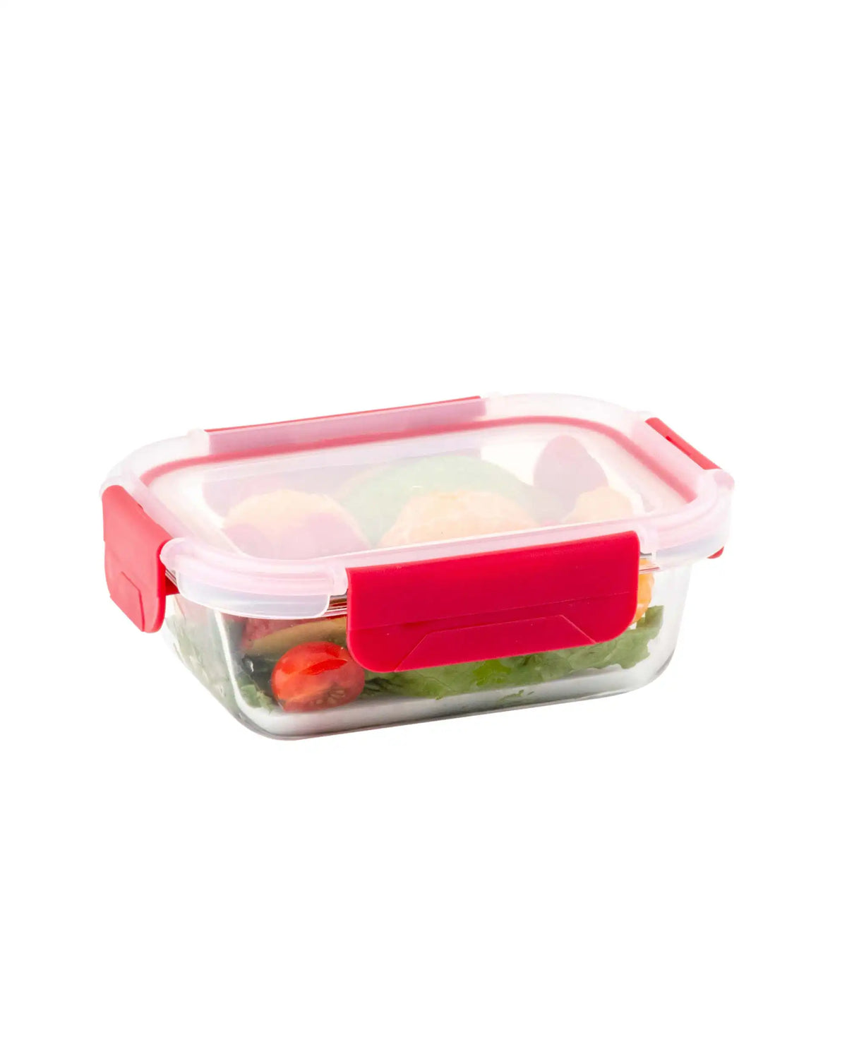 Dubblin Lock Me Up Rectangle Glass Container 370 ml