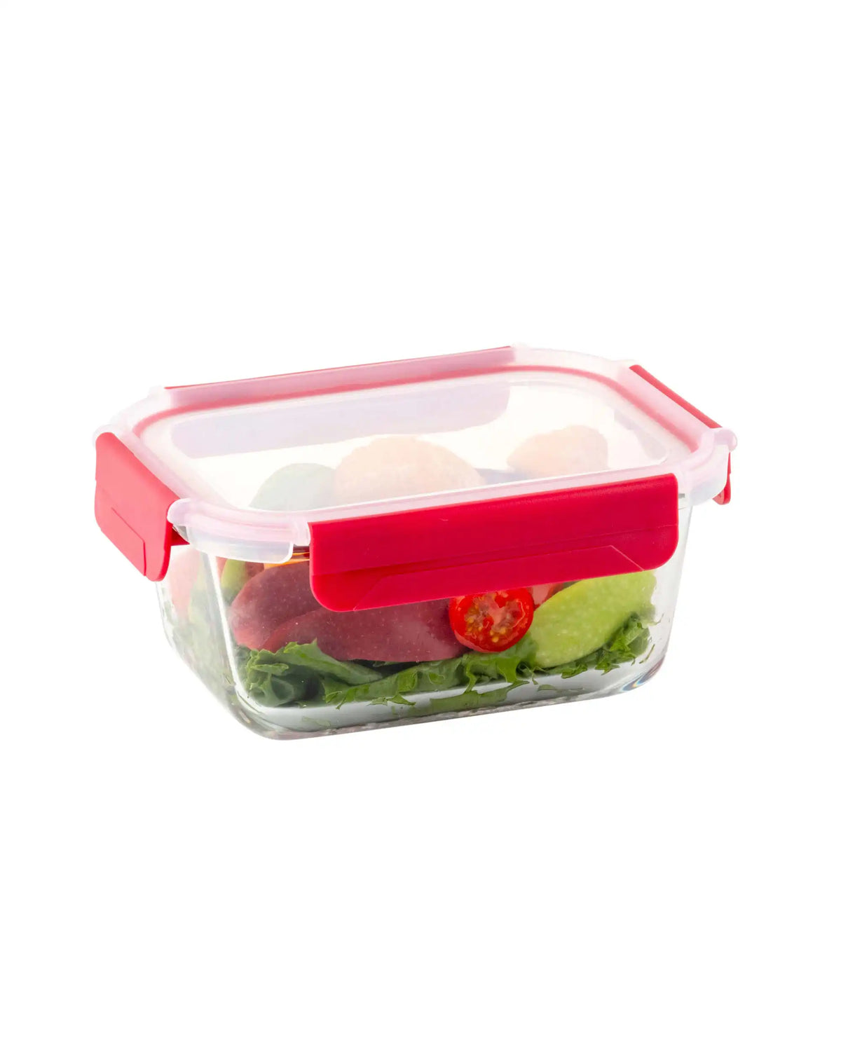 Dubblin Lock Me Up Deep Rectangle Glass Container 800 ml