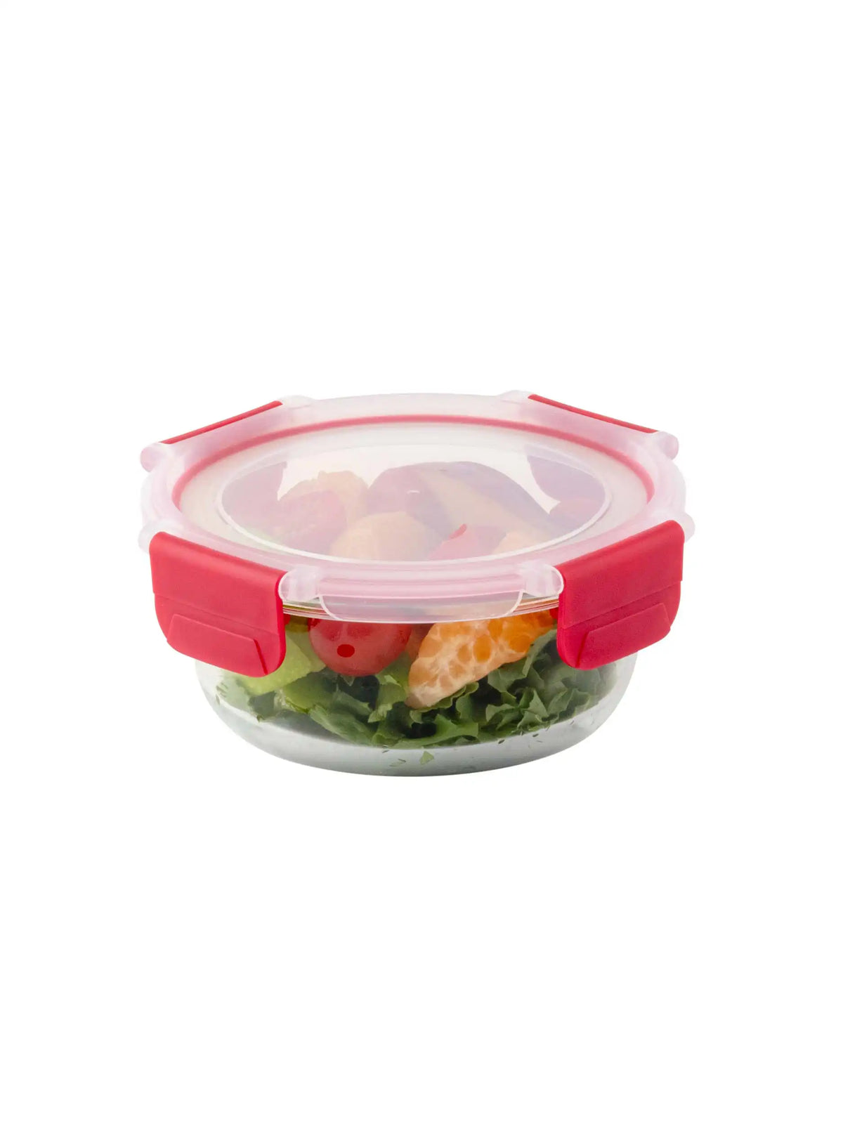 Dubblin Lock Me Up Round Glass Container 390 ml