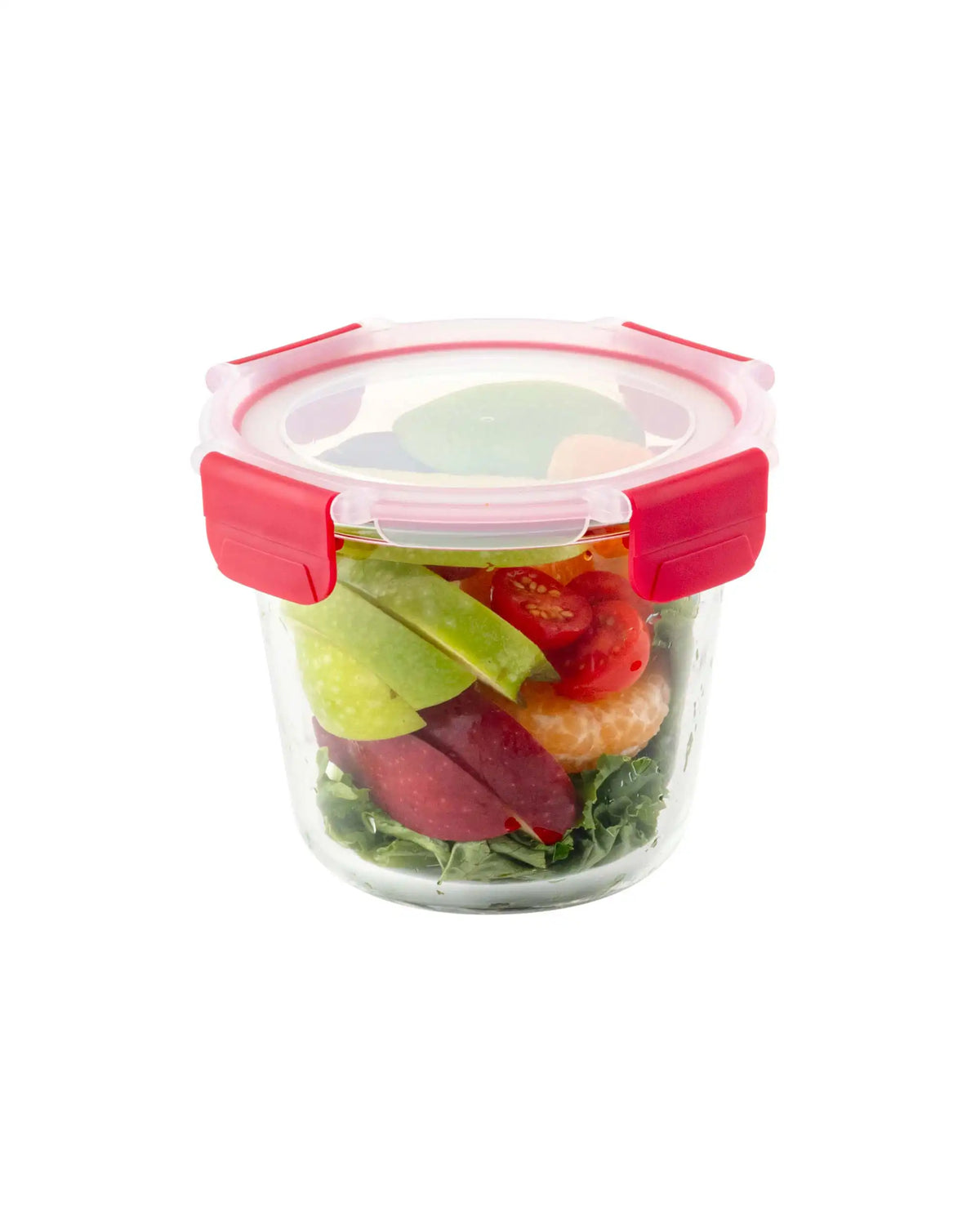 Dubblin Lock Me Up Deep Round Glass Container 700 ml