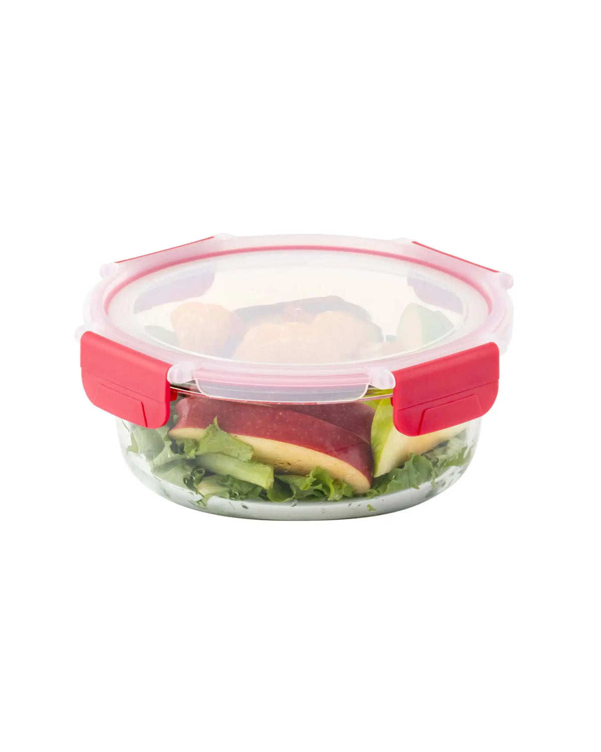 Dubblin Lock Me Up Round Glass Container 970 ml