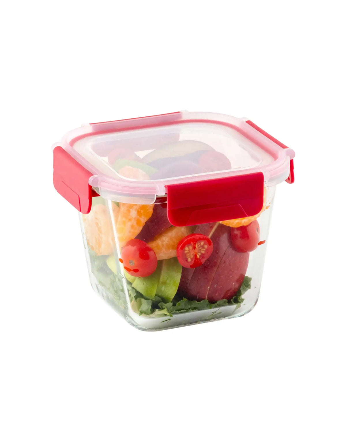 Dubblin Lock Me Up Deep Square Glass Container 850 ml