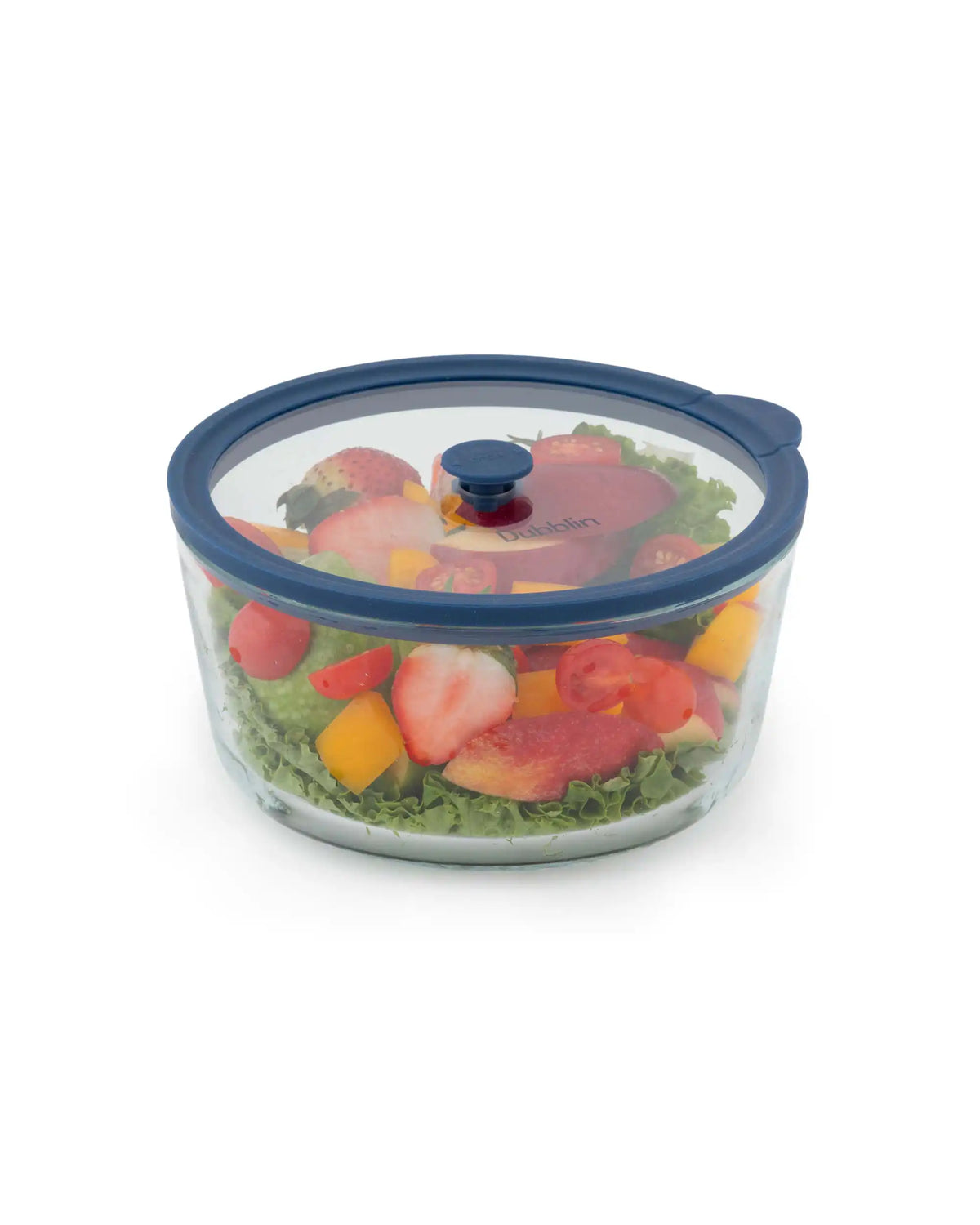 Dubblin Elegance Borosilicate Glass Baking Dish with Lid 1550 ml