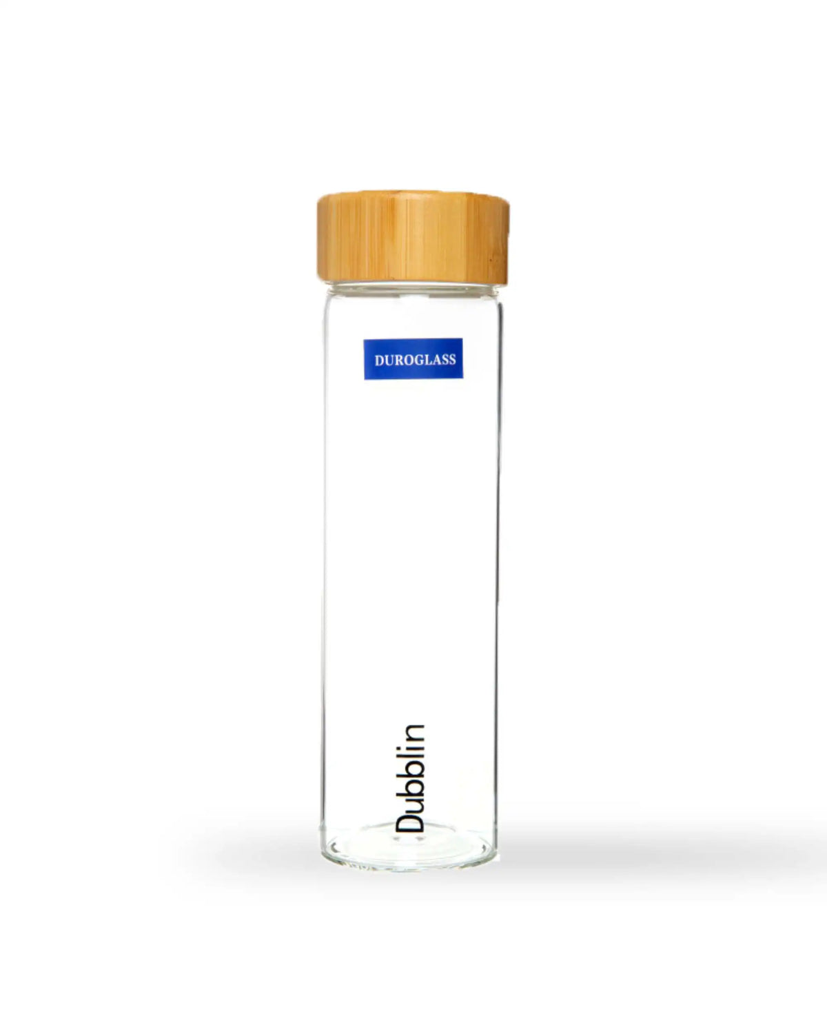 Dubblin Bamboo Glass Water Bottle 600 ml