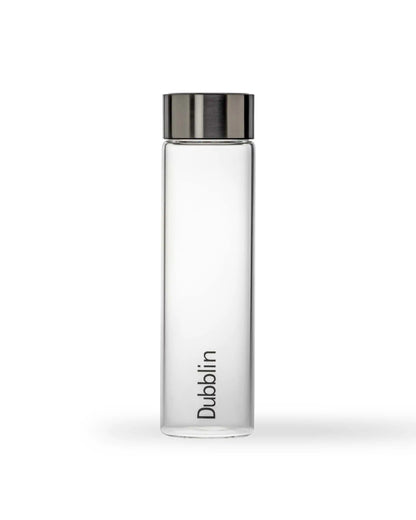 Dubblin Freeze Glass Water Bottle 600 ml